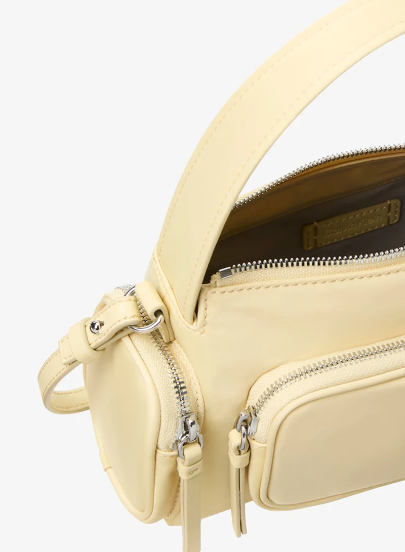 CALVIN KLEIN  Pocket Nylon Flap  Shoulder Bag for Women | Best Price UAE